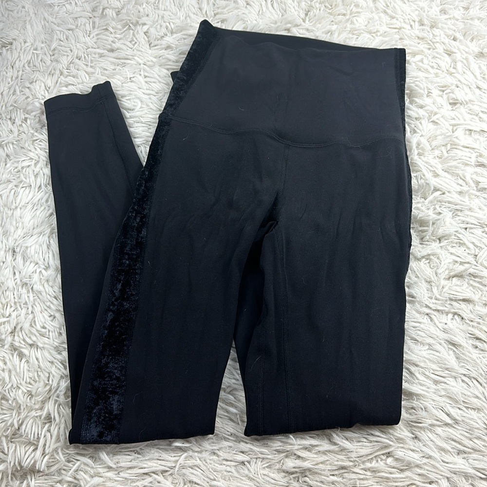 Lululemon Align Super High-Rise Pant 28" *Crushed Velvet Black